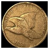 1858 Copper-Nickel Flying Eagle Cent HIGH GRADE