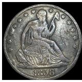 1858-O Silver Half Dollar NICELY CIRCULATED