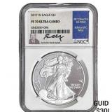 2017-W Silver Eagle NGC PF70 Ultra Cameo