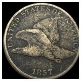 1857 Flying Eagle Cent HIGH GRADE