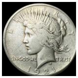 1921 Silver Peace Dollar LIGHTLY CIRCULATED