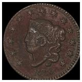 1826 Coronet Head Large Cent LIGHTLY CIRCULATED