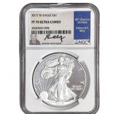2017-W Silver Eagle NGC PF70 Ultra Cameo