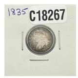 1835 Capped Bust Dime