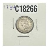 1834 Capped Bust Dime