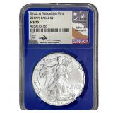 2017[P] Silver Eagle NGC MS70