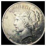 1922 Silver Peace Dollar UNCIRCULATED