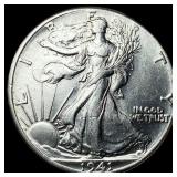 1941 Silver Half Dollar (Walking Liberty) UNCIRCUL