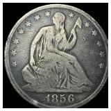 1856-O Silver Half Dollar NICELY CIRCULATED