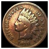 1870 Indian Head Cent LIGHTLY CIRCULATED