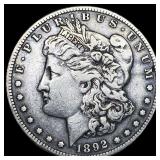 1892-S Silver Morgan Dollar LIGHTLY CIRCULATED
