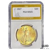 1927 $20 Gold Double Eagle PGA MS65