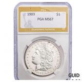 1903 Morgan Silver Dollar PGA MS67