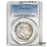 1949-S Franklin Half Dollar PCGS MS66