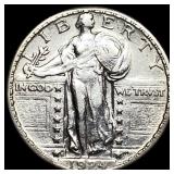 1924-S Silver Standing Liberty Quarter CLOSELY UNC