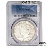 1934-D Silver Peace Dollar PCGS MS63