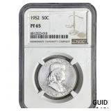 1952 Franklin Half Dollar NGC PF65