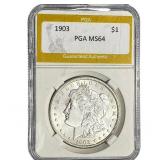 1903 Morgan Silver Dollar PGA MS64