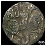 700-1000 AD India Rajput Silver Jital NEARLY UNCIR