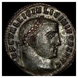Roman Empire Licinius I 284-305 Bi Nummus UNCIRCU