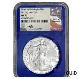 2017[P] Silver Eagle NGC MS70
