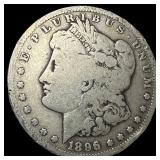 1896-S Silver Morgan Dollar NICELY CIRCULATED
