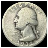 1932-D Silver Washington Quarter NICELY CIRCULATED