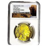 2022-W 1oz Gold $50 Buffalo NGC PF70 UC
