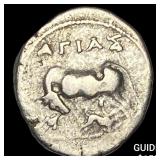 Illyria 260-167/98 BC Silver Drachm NEARLY UNCIRC