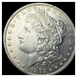 1878-S Silver Morgan Dollar CLOSELY UNCIRCULATED