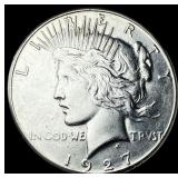 1927-S Silver Peace Dollar UNCIRCULATED