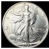 1945-S Silver Walking Liberty Half Dollar UNCIRCUL