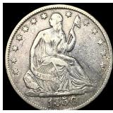 1856-O Silver Half Dollar LIGHTLY CIRCULATED