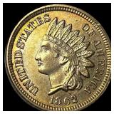 1862 Copper-Nickel Indian Head Cent UNCIRCULATED