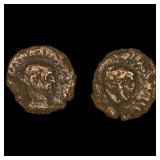 [2 Coins]Roman  Egypt 235-284 AD BI Tetradrachm N