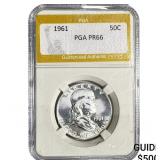 1961 Franklin Half Dollar PGA PR66