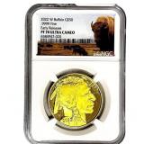 2022-W 1oz Gold $50 Buffalo NGC PF70 UC