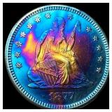 1877-S Silver Seated Liberty Quarter UNCIRCULATED