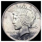 1922 Silver Peace Dollar UNCIRCULATED