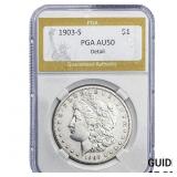 1903-S Morgan Silver Dollar PGA AU50
