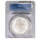 1883-O Morgan Silver Dollar PCGS MS65