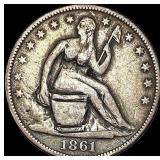 1861-O Seated Liberty Half Dollar HIGH GRADE