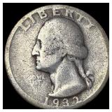 1932-D Silver Washington Quarter NICELY CIRCULATED
