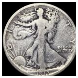1917-S Silver Walking Liberty Half Dollar LIGHTLY