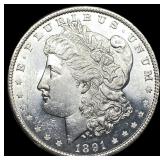 1891 Silver Morgan Dollar UNCIRCULATED