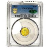 1888 CAC Rare Gold Dollar PCGS MS66