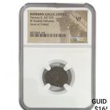 Romano-Gallic Tetricus II, AD 274 BI Dbl-Denarius