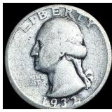 1932-D Silver Washington Quarter NICELY CIRCULATED
