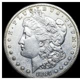 1884-S Silver Morgan Dollar NEARLY UNCIRCULATED