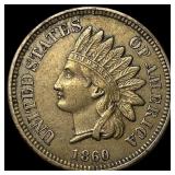 1860 Indian Head Cent CLOSELY UNCIRCULATED